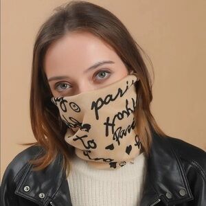 💋 NEW face mask - hair scarf - hat 👒